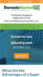Mobile Screenshot of abiunity.com